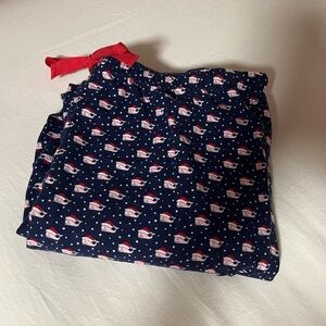 vineyard vines navy christmas pj pants